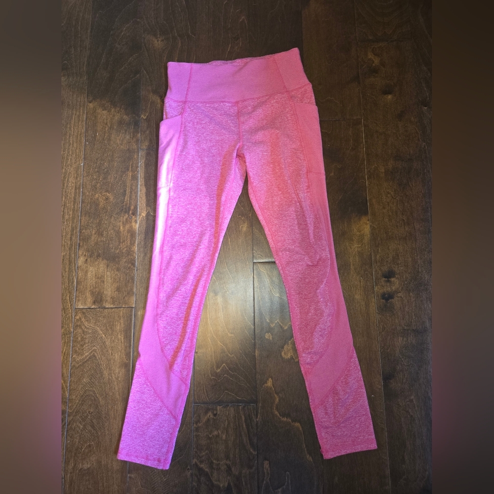 🌟EUC MEMBERS MARK HOT PINK LEGGINGS SIZE SIZE